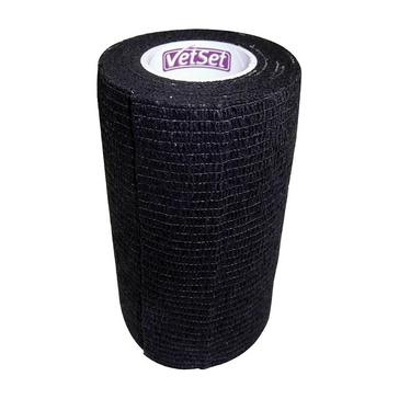 Black VetSet Wraptec Cohesive Bandage Black