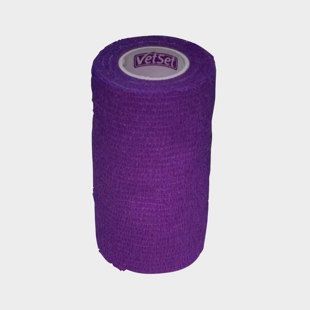 Purple VetSet Wraptec Cohesive Bandage Purple image 1