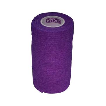 Purple VetSet Wraptec Cohesive Bandage Purple