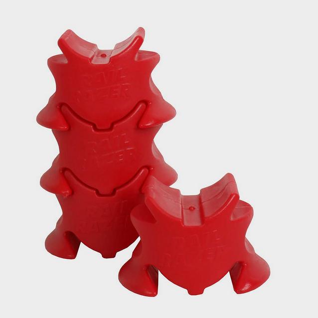 Horsemen's Pride Inc Rail Razer 4 Pack in Red | GO Outdoors