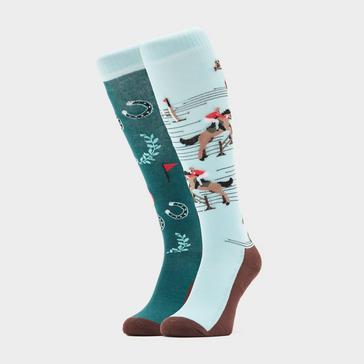 Blue Comodo Kids Novelty Socks Jumping