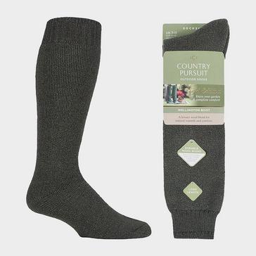 Green Country Pursuits Wellington Boot Socks Green
