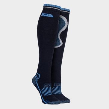 Blue Storm Bloc Ladies Calderbeck Socks Navy/Blue
