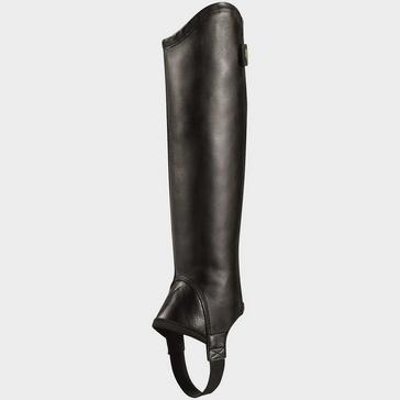 Black Ariat Concord Half Chaps Smooth Black