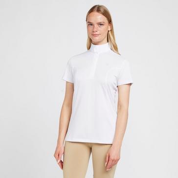 White Ariat Womens Aptos Show Top White