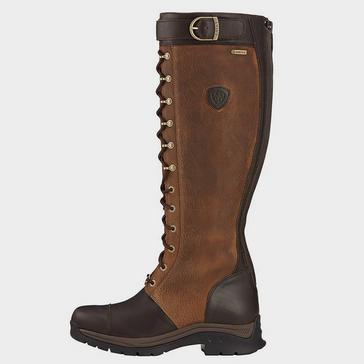 Brown Ariat Ladies Berwick GTX Insulated Country Boots Ebony