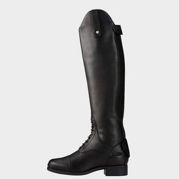 Black Ariat Womens Bromont Pro Tall H2O Insulated Riding Boots Black