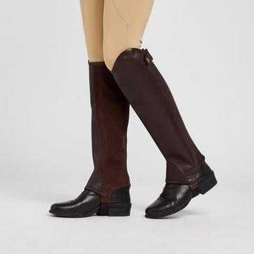 Brown Ariat Concord Half Chaps Light Brown