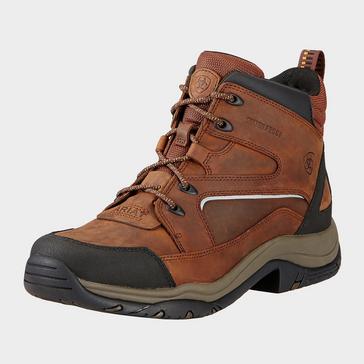 Brown Ariat Mens Telluride II H2O Boots Copper