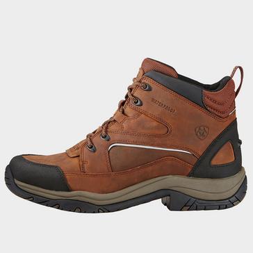 Brown Ariat Mens Telluride II H2O Boots Copper