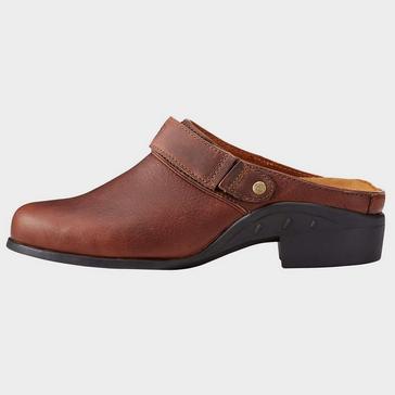 Brown Ariat Ladies Sport Mule Shoes Timber