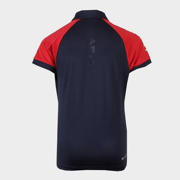 Blue Ariat Childs Team 3.0 Polo Navy