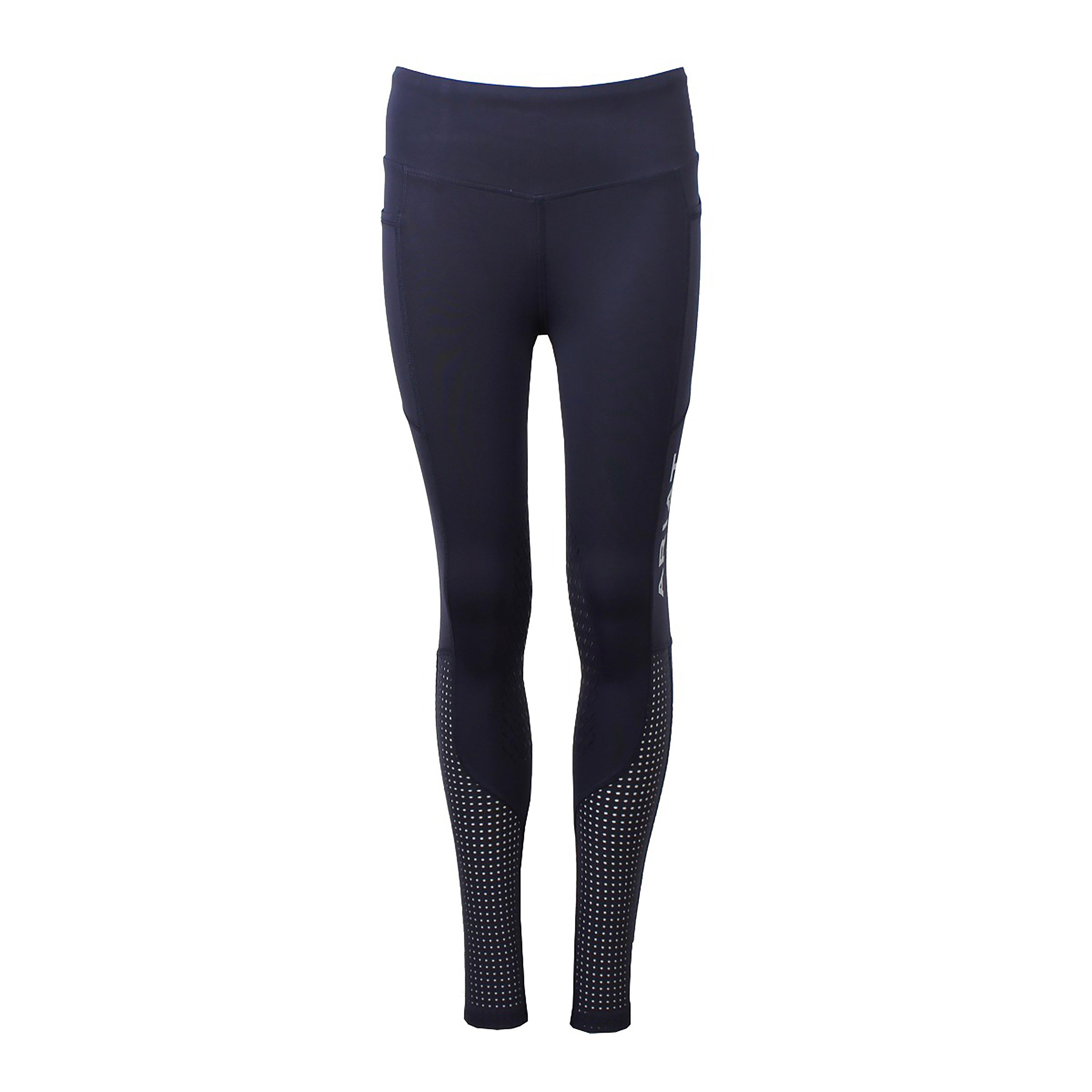 Childs Eos Knee Patch Tights Navy