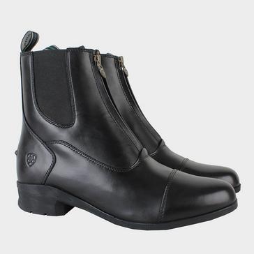 Black Ariat Womens Heritage IV Zip  Paddock Boots Black