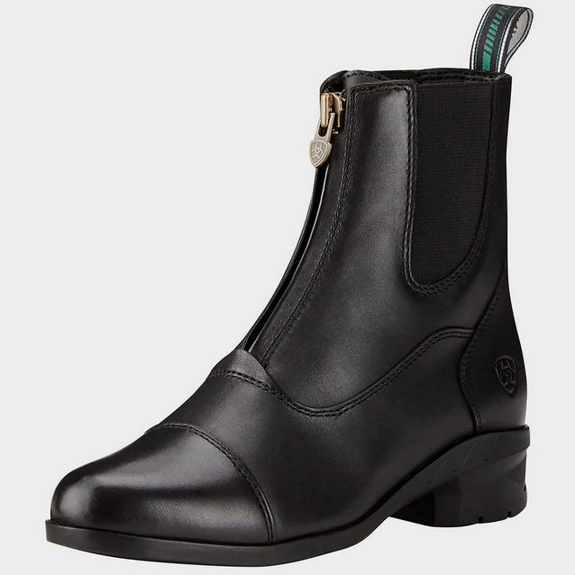 Ariat Womens Heritage IV Zip Paddock Boots Black Naylors