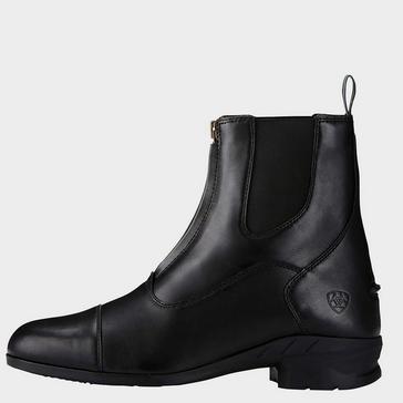 Black Ariat Mens Heritage IV Zip Paddock Boots Black