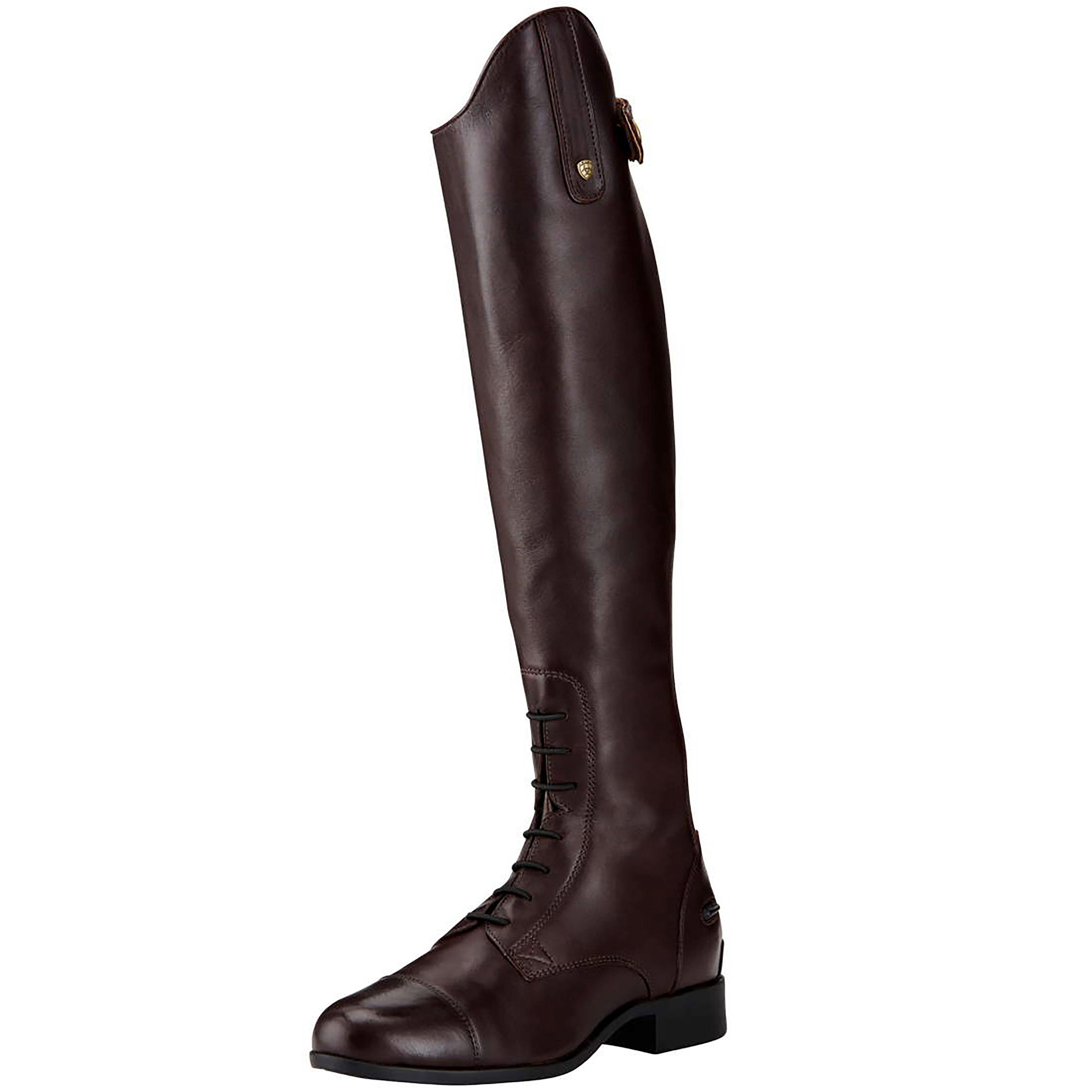 Womens Heritage Contour II Field Zip Riding Boots Sienna