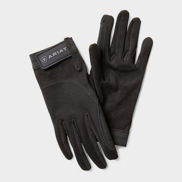 Black Ariat Tek Grip Gloves Black