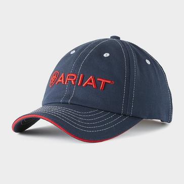Blue Ariat Team II Cap Navy/Red