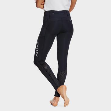 Blue Ariat Womens Eos Full Seat Tights Navy