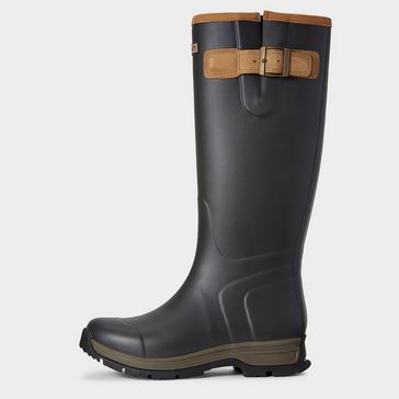 Brown Ariat Womens Burford Wellington Boots Brown