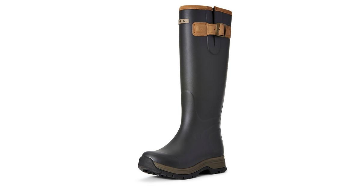 Ariat Womens Burford Wellington Boots Brown Naylors