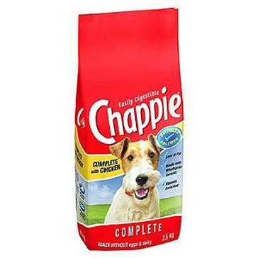 Clear CHAPPIE Chicken and Cereal Dry Dog Food 15kg
