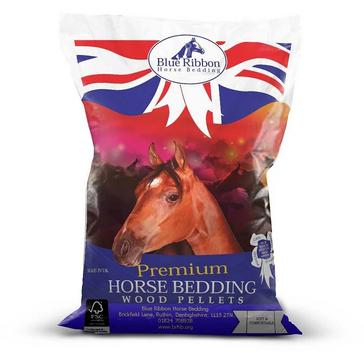 Clear Generic Blue Ribbon Premium Horse Bedding Pellets 15kg