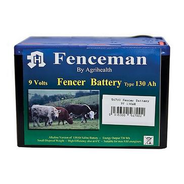Black Fenceman Battery 9V 130ah