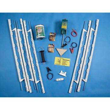 White Fenceman Horse Electric Fencing Starter Kit