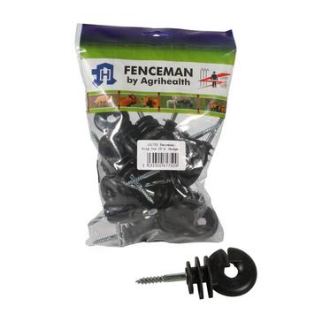 Black Fenceman Insulator Ring 25 Pack