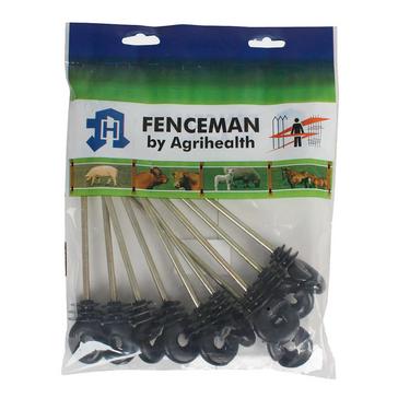Multi Agrihealth Fenceman Insulator Long Tape and Rope 10 Pack 20mm