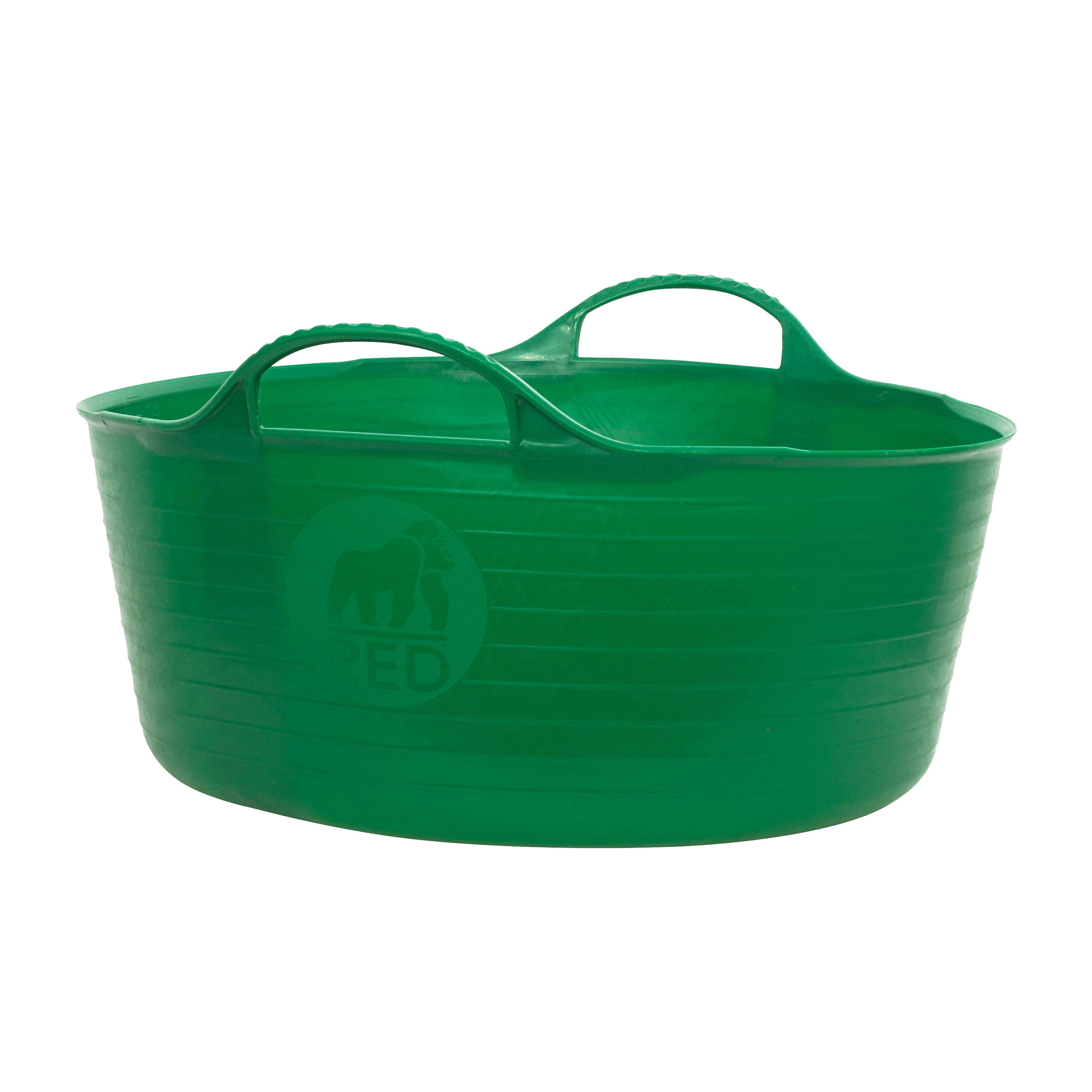 Flexible Shallow Bucket Green