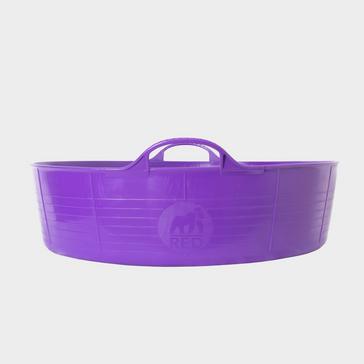 Purple TubTrugs Flexible Shallow Bucket Soft Purple