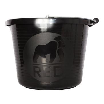 Black Red Gorilla Premium Bucket Black