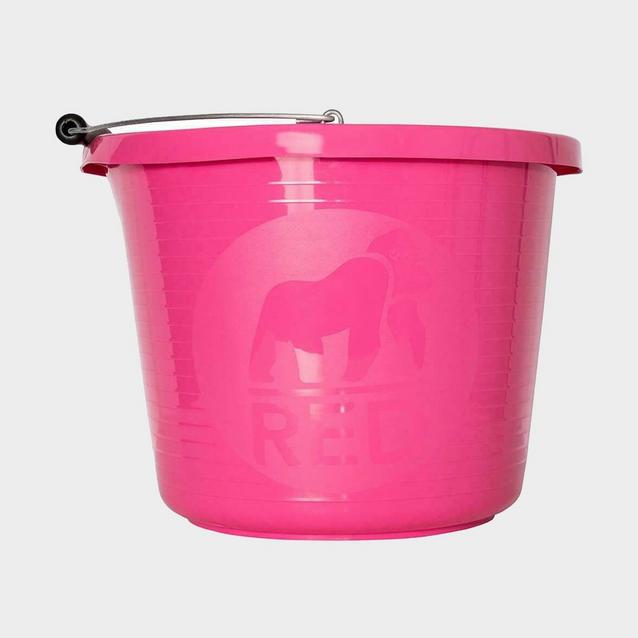 Pink Red Gorilla Premium Bucket Pink image 1
