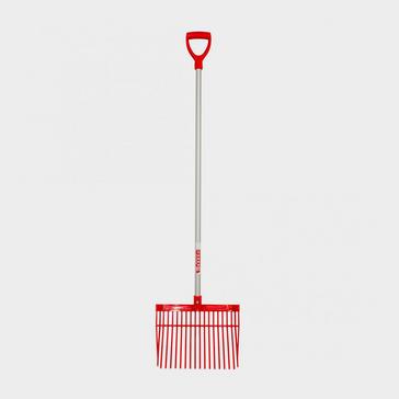 Red Red Gorilla PC D-Handle Bedding Fork Red
