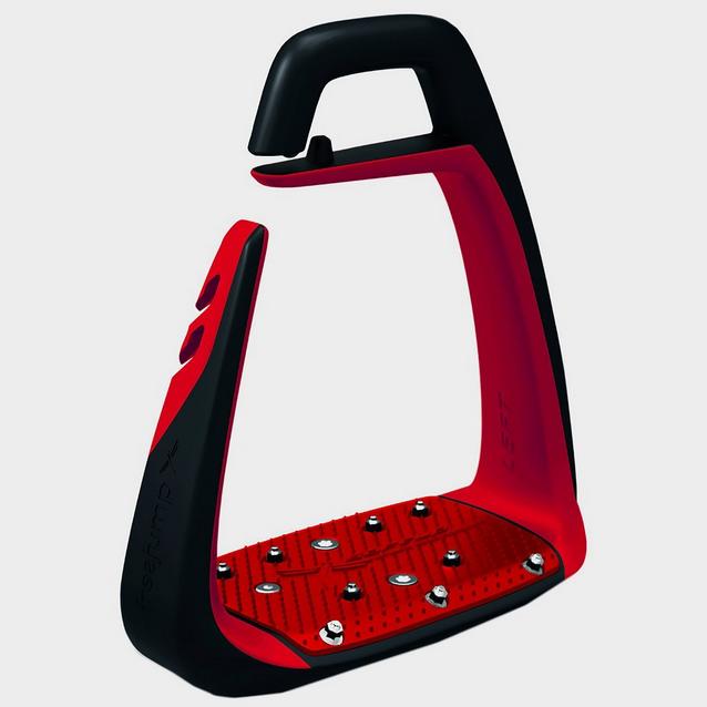 Red Freejump Soft'Up Classic Stirrup Black/Red image 1