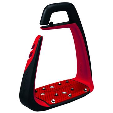Red Freejump Soft'Up Classic Stirrup Black/Red