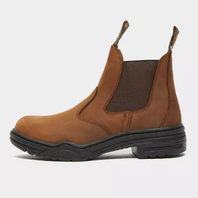 Brown mountain horse boots best sale