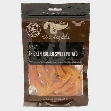 Clear Petface Dog Deli Chicken Rolled Sweet Potato 100g