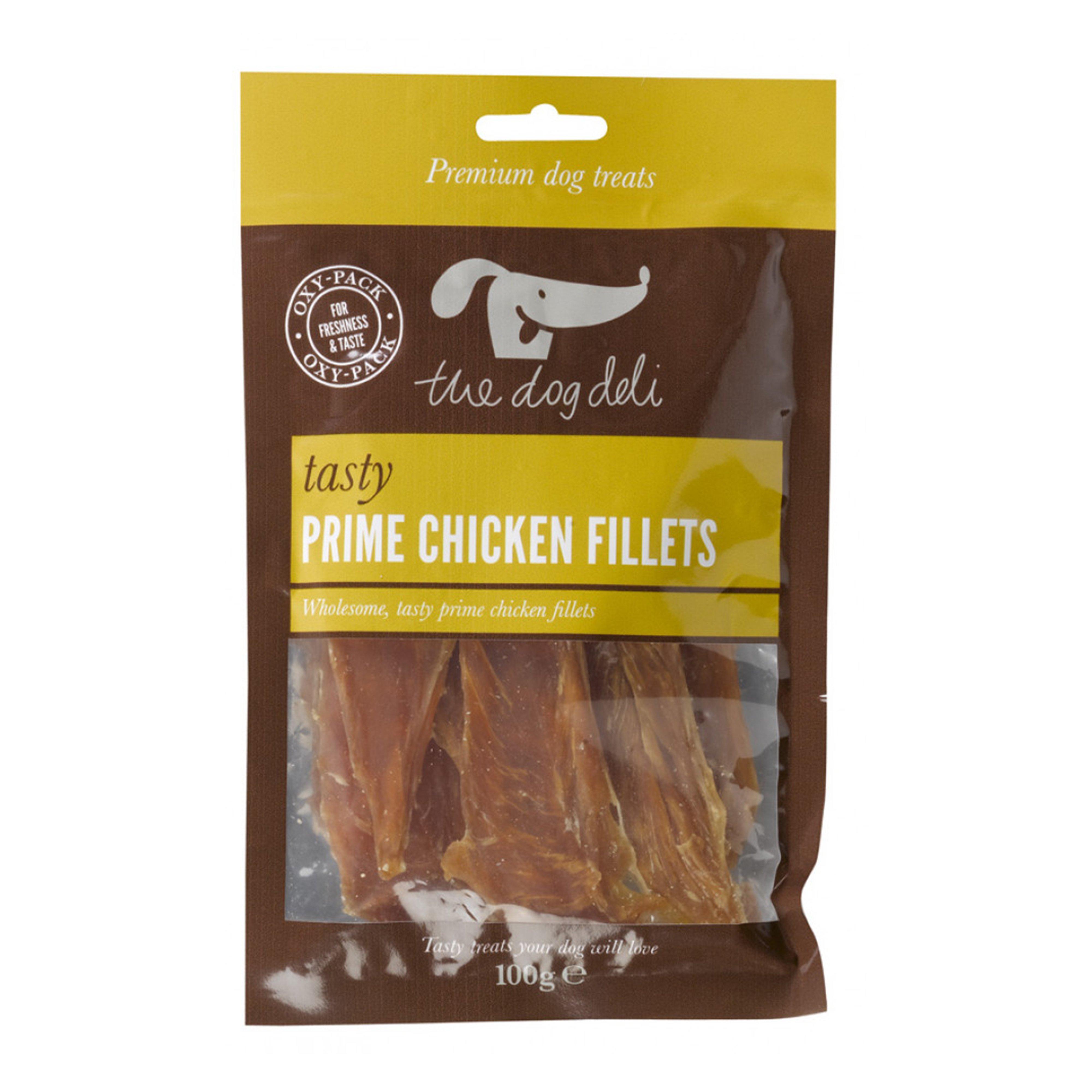 Petface Dog Deli Prime Chicken Fillets 100g