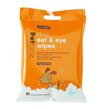 Orange Petface Eye and Ear Wipes