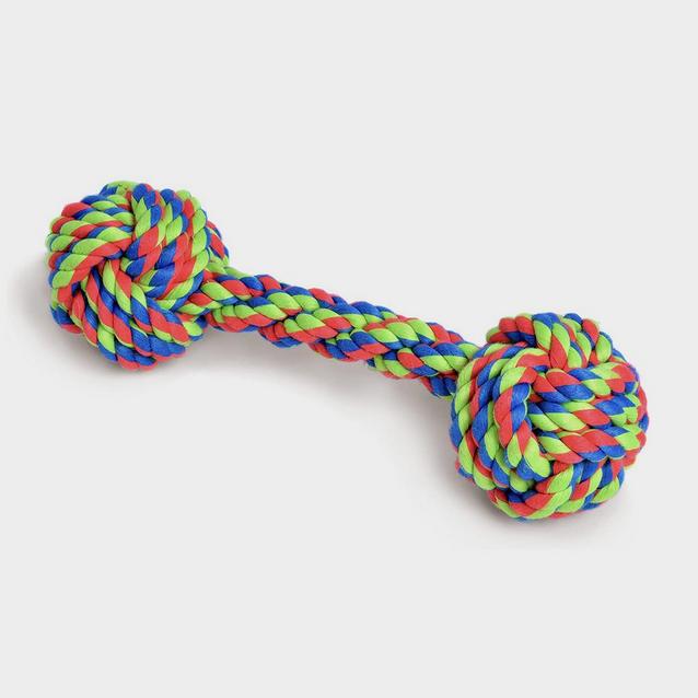 Striped Petface Toyz Knotted Rope image 1