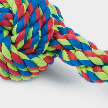 Multi Petface Toyz Knotted Rope