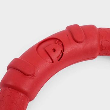 Red Petface Toyz Small Rubber Ring Red
