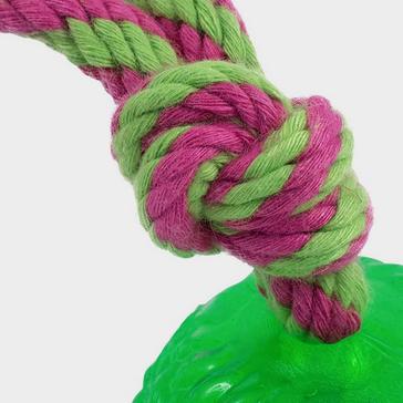 Multi Petface Toyz Rope Bouncy Ball