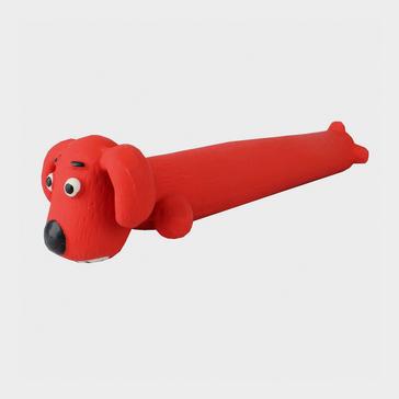 Red Petface Latex Loofah Red