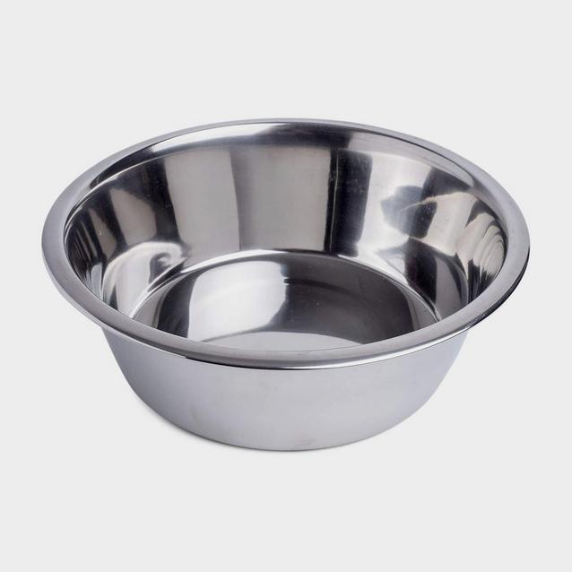 Grey Petface Stainless Steel Bowl image 1