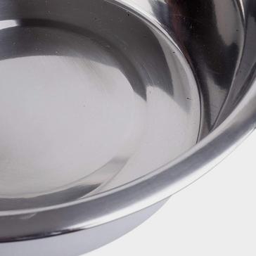 Grey Petface Stainless Steel Bowl